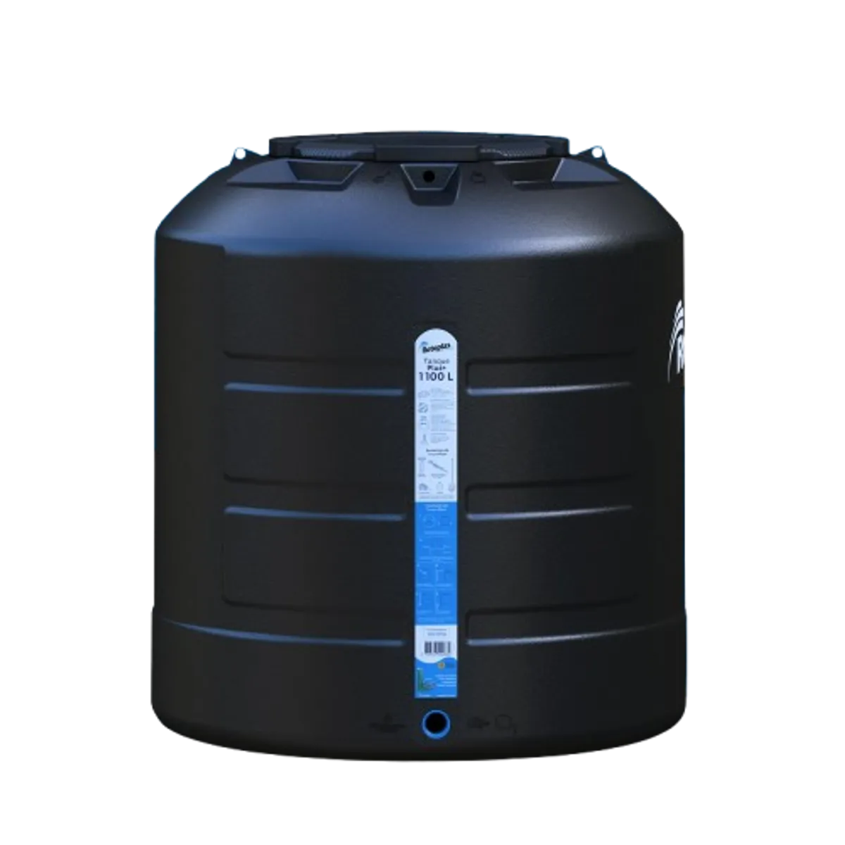 Tanque Plus 1100L Negro Rotoplas + Accesorios, marca ROTOPLAS - Foto 2
