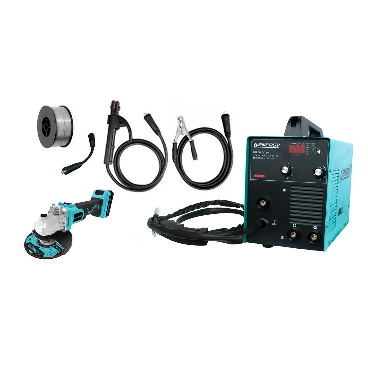 ENERGY - Soldadora Inverter Multi 160AMP