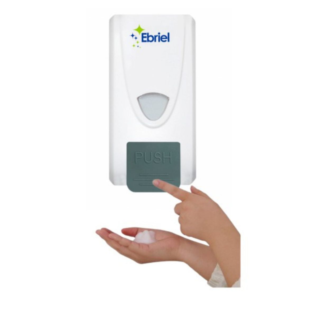 EBRIEL - Dispensador de Jabón Espuma Sachets 800ml