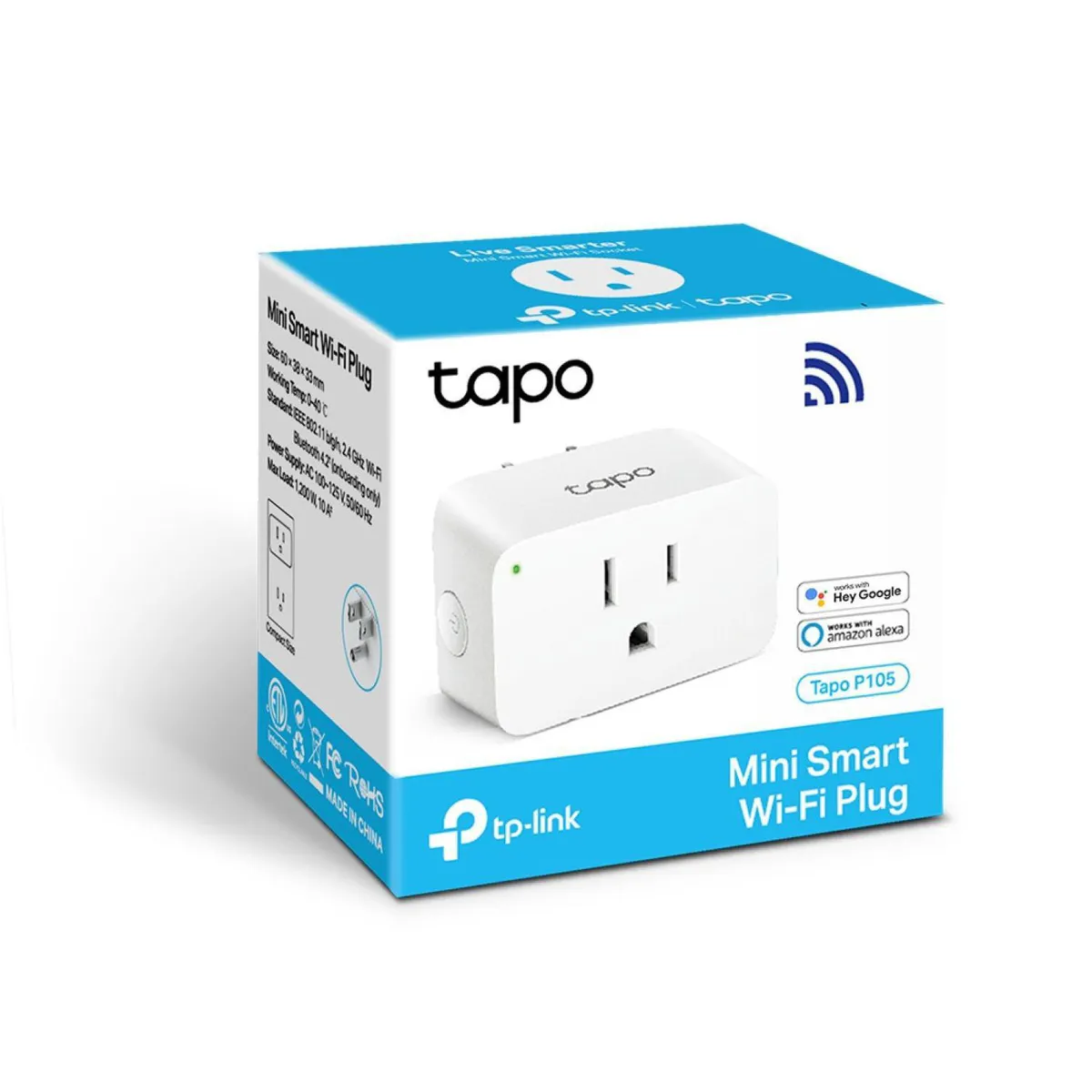 TP LINK - Enchufe Wifi Tapo P105