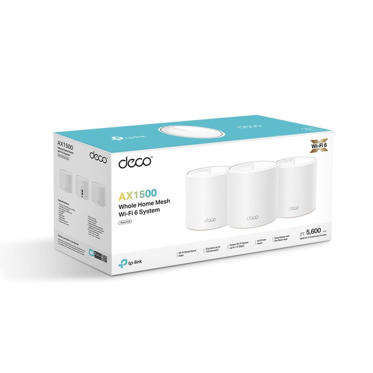 TP LINK - Sistema Mesh Wifi 6 Deco X10-3