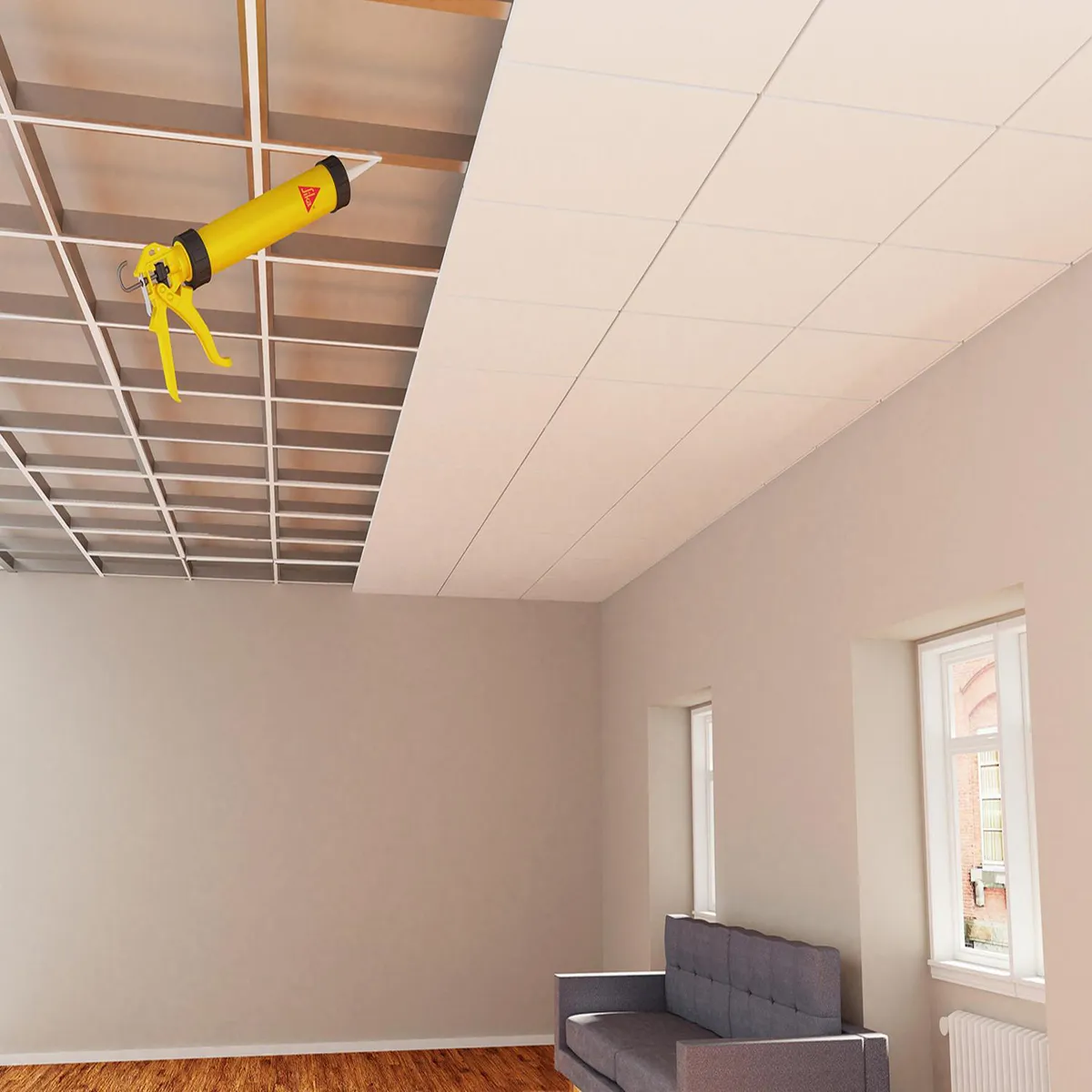 SIKA - Sika Sikaflex-111 Blanco| Adhesivo y sellador multiuso de alta adherencia 290 ml