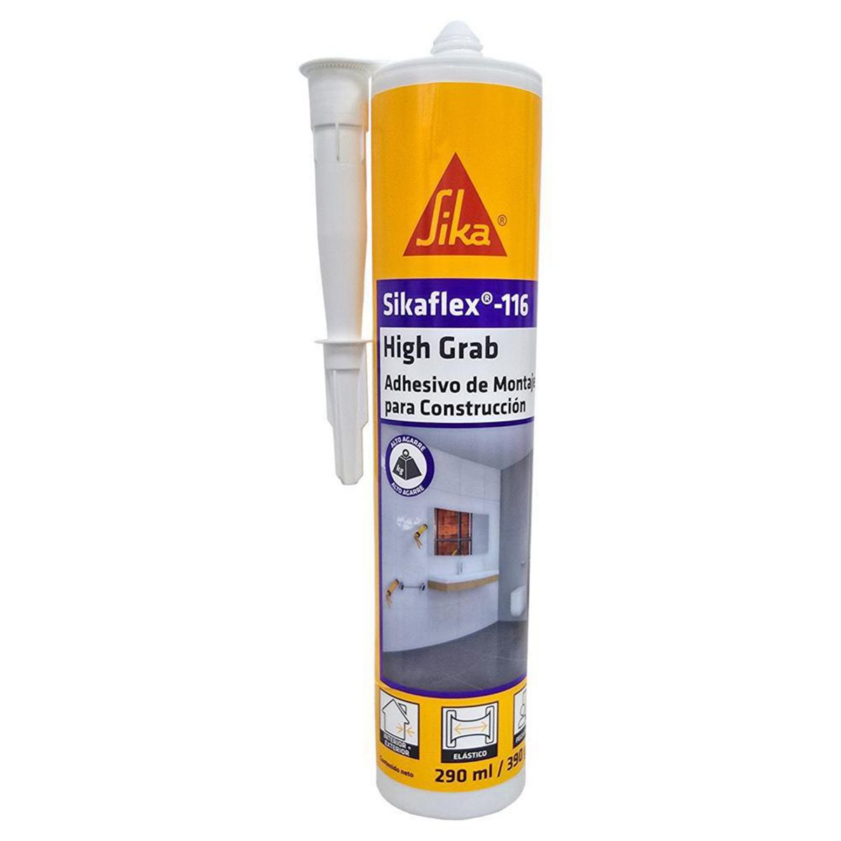 SIKA - Adhesivo para Construcción Sikaflex 116 290 ml