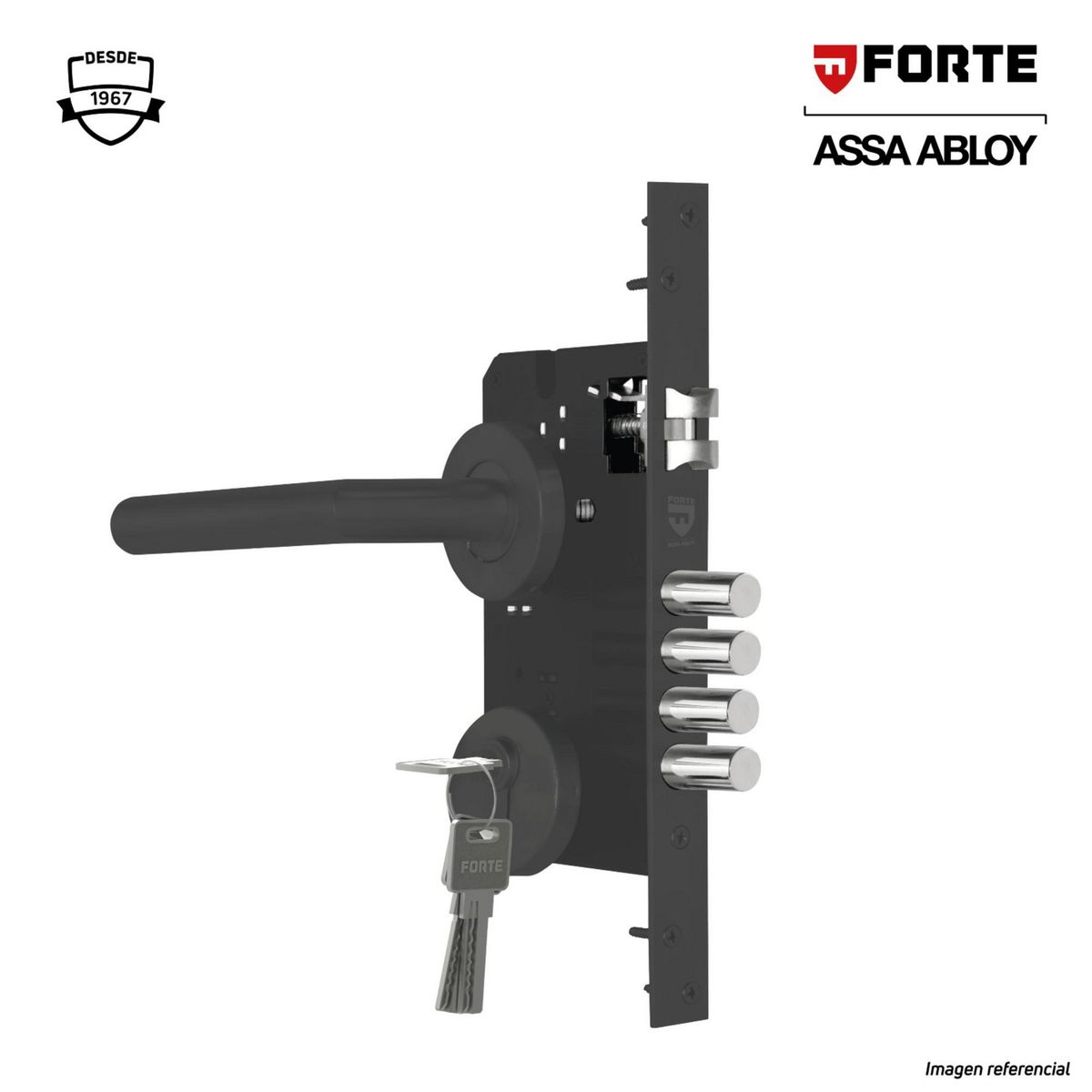 FORTE - CERR. EMB. ESTANDAR NEGRO MATE FORTE 2G REV