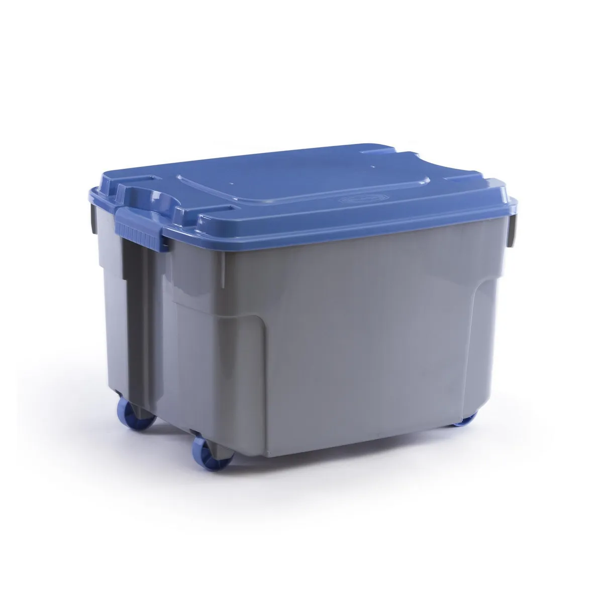 POLINPLAST - Caja Base Ploma Tapa Azul 43.50x42.50x60.80cm