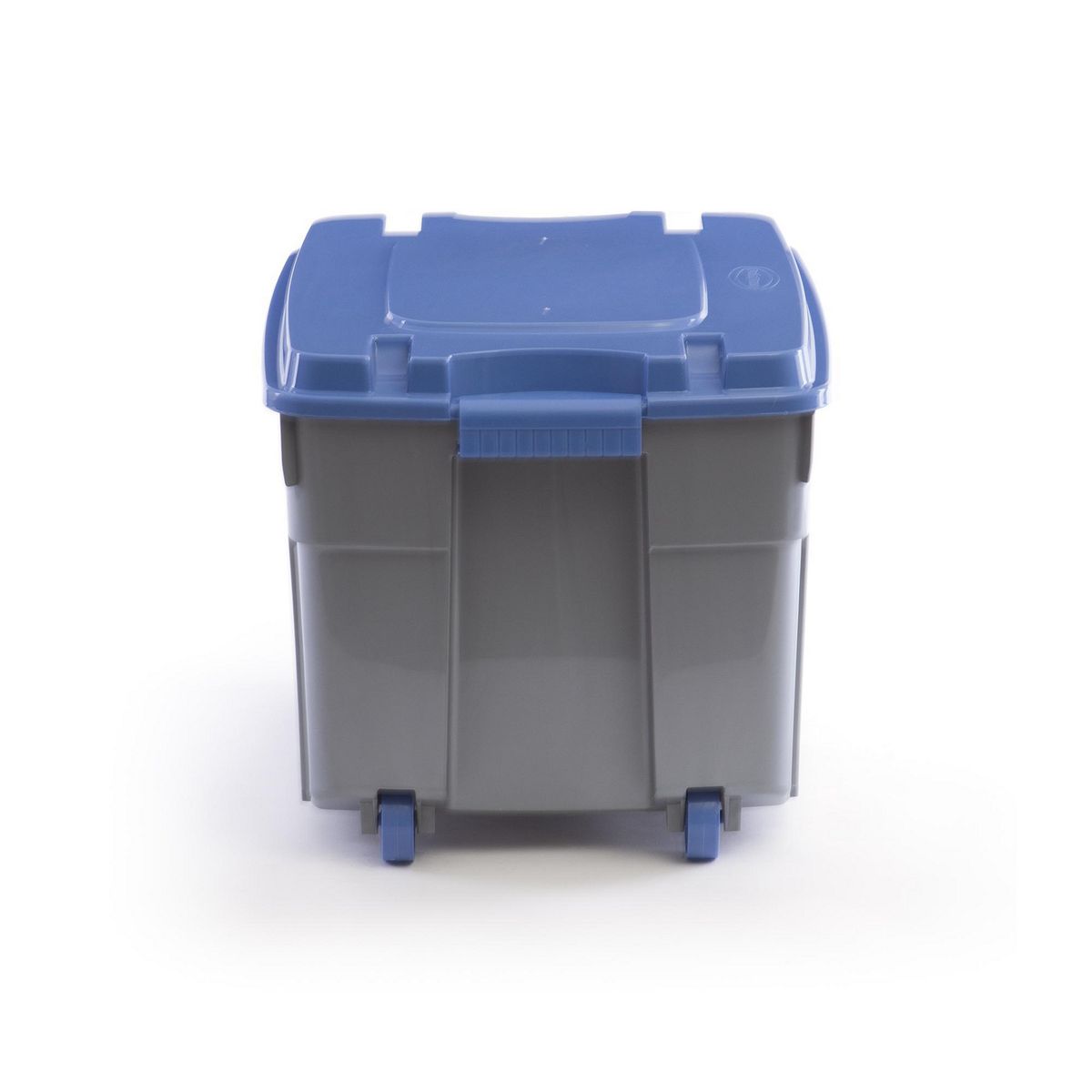 POLINPLAST - Caja Base Ploma Tapa Azul 43.50x42.50x60.80cm