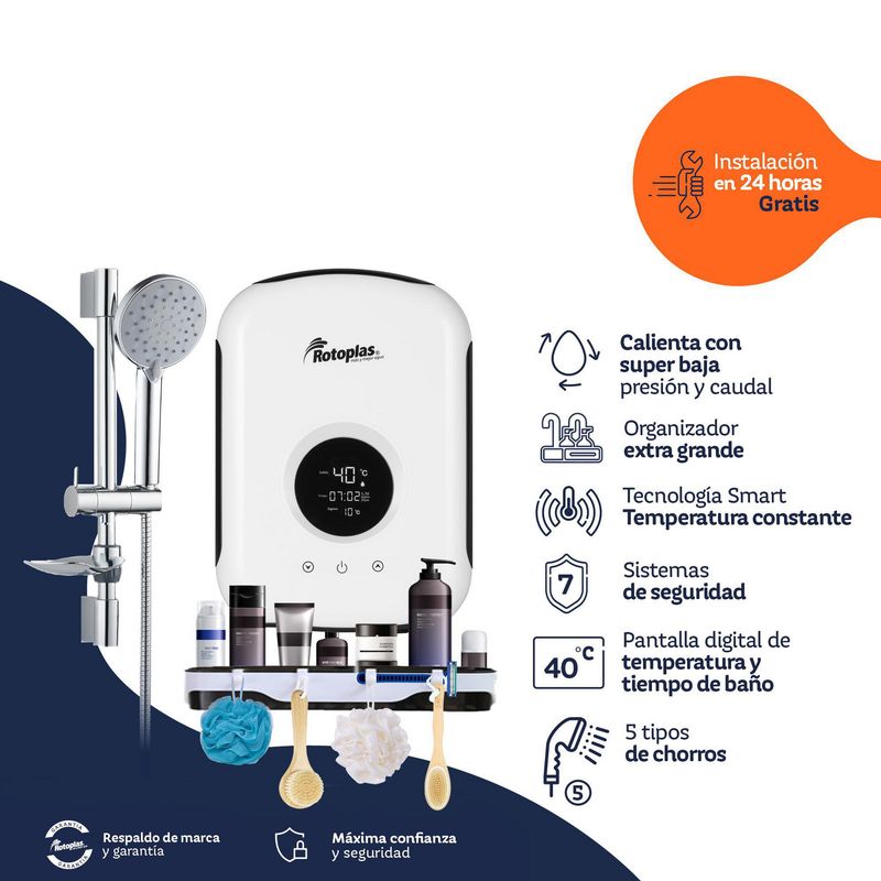 ROTOPLAS - Terma Instantánea Sensation Max