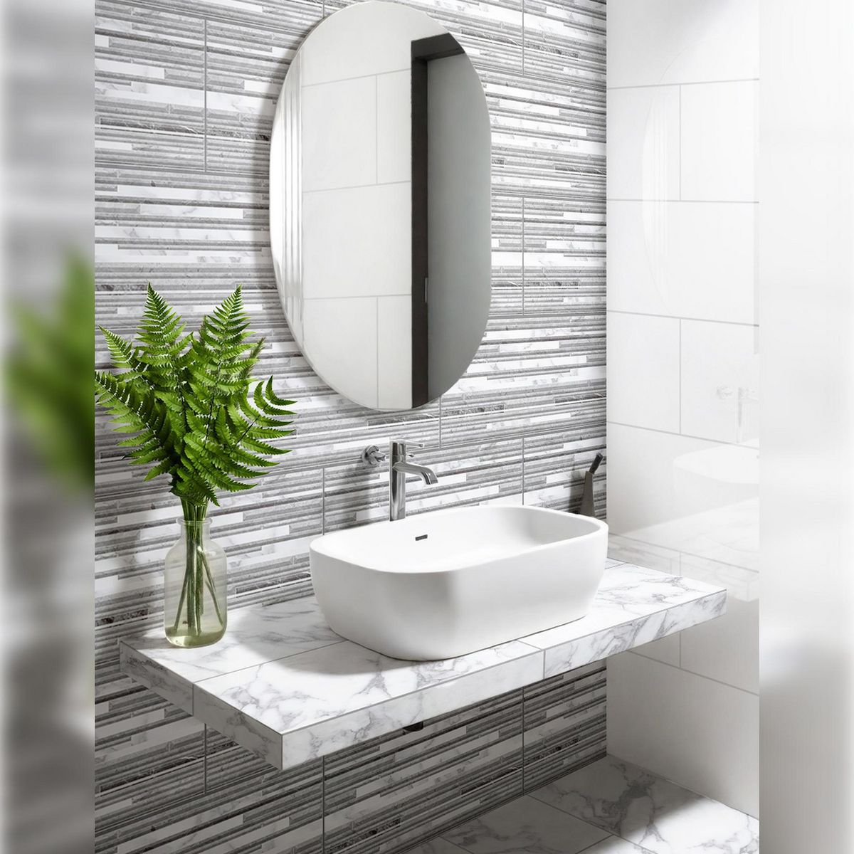 GALA - Cerámica Marmolizado Sadrez 30x60cm 1.44m2