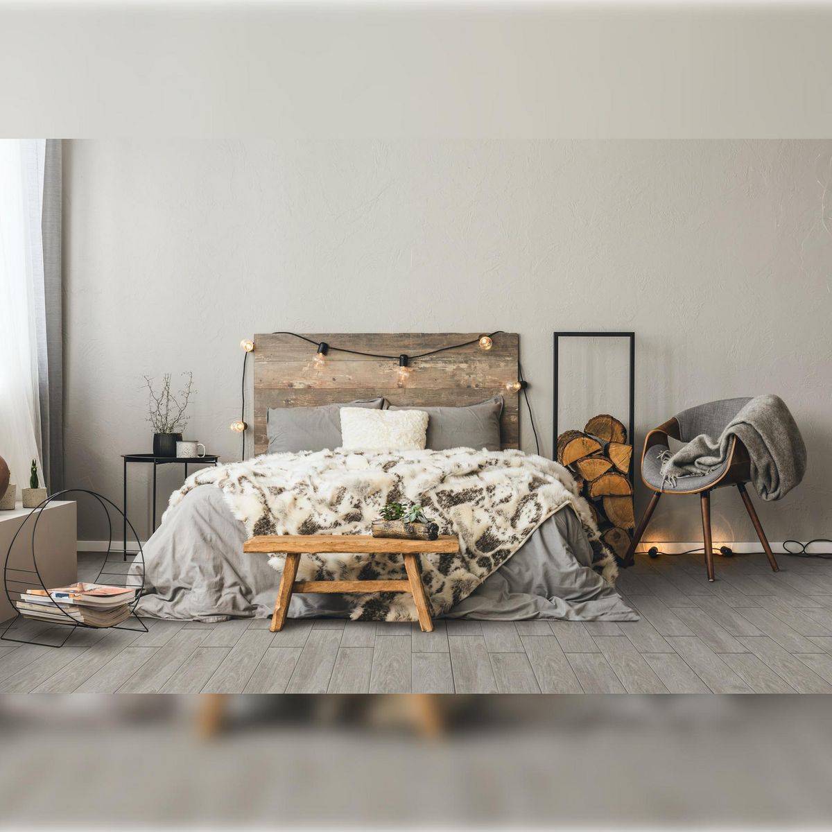 GALA - Cerámica Maderado Legno Gris 20x60cm 1.44m2