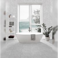 Cerámica Marmolizado Ibiza Gris 46x46cm 1.90m2
