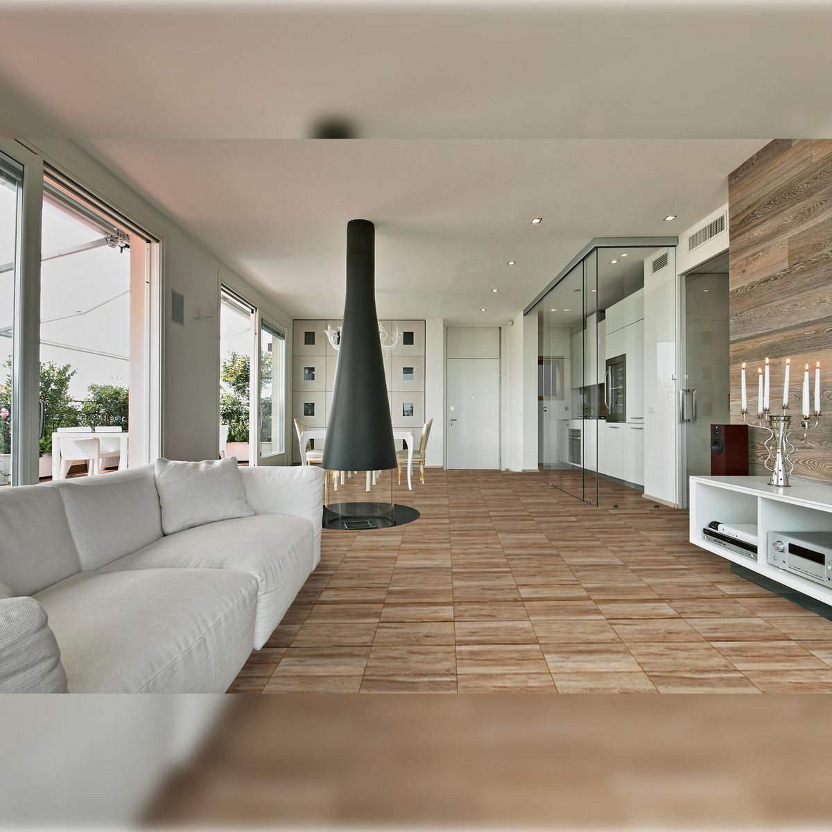 GALA - Cerámica Maderado 46x46cm 1.90m2 Indiana Marron