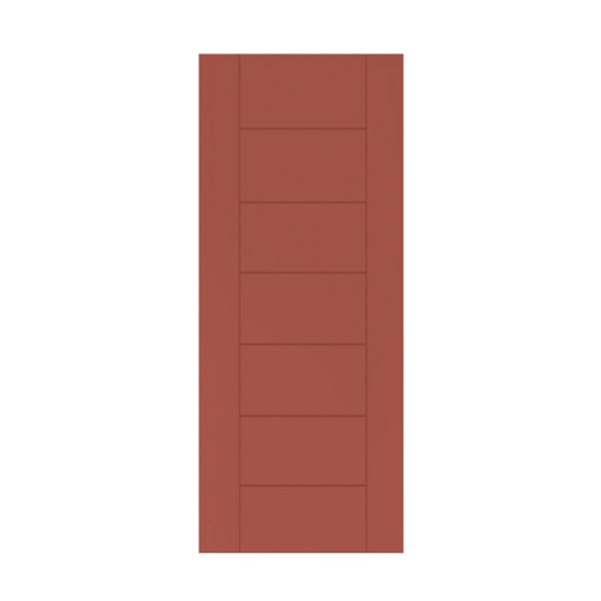 PAMA - Puerta Interior Contraplacada HDF Ruteado Market Chocolate
