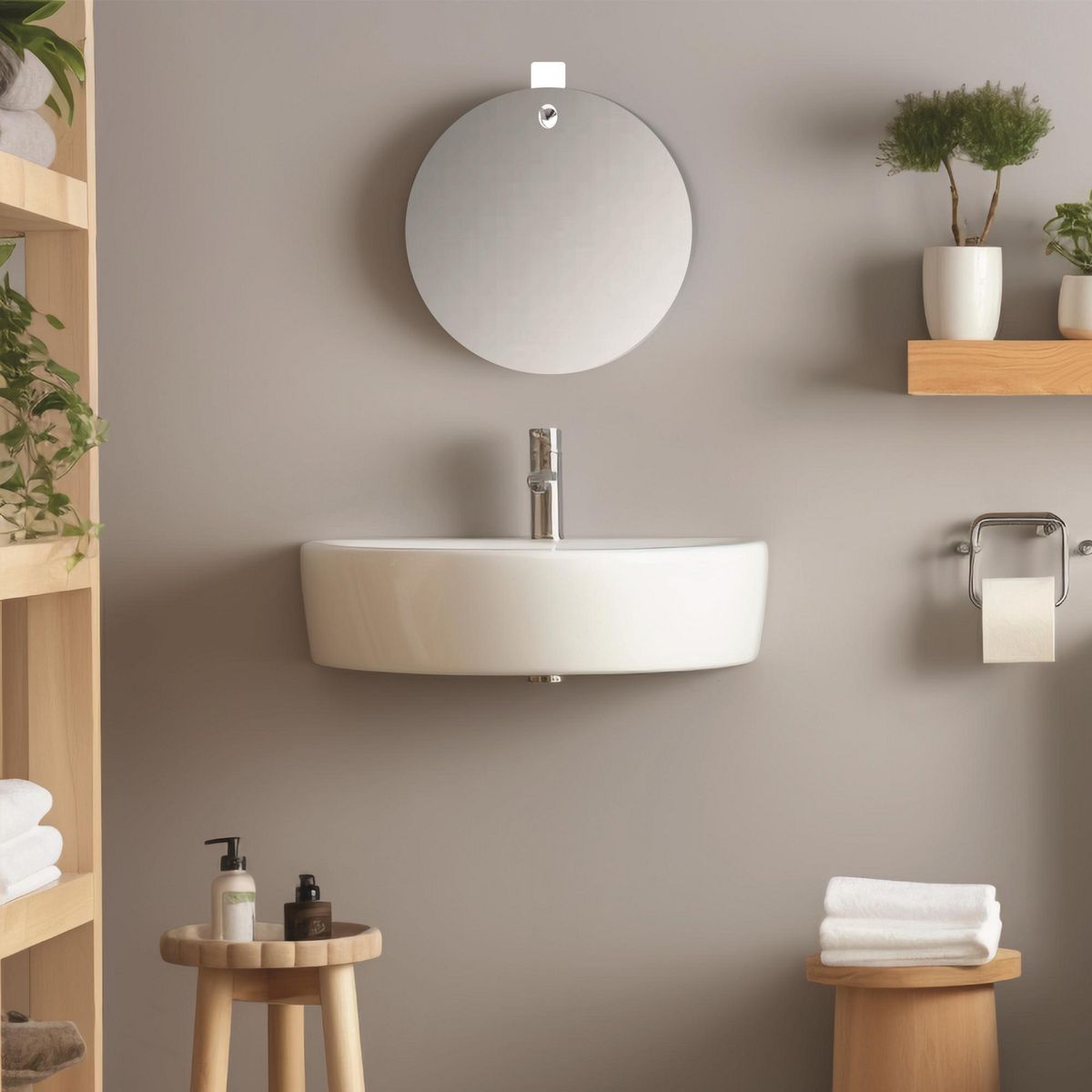 TUHOME - Espejo Terra Circular