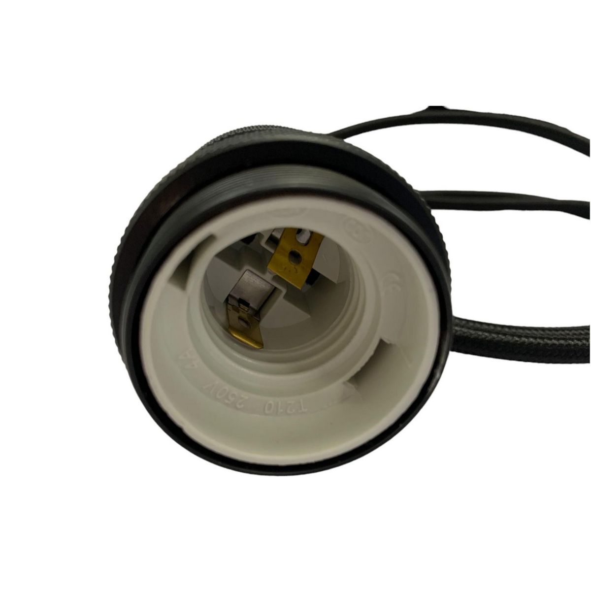 GZ LIGHTING - Colgante E27 con Cable Negro