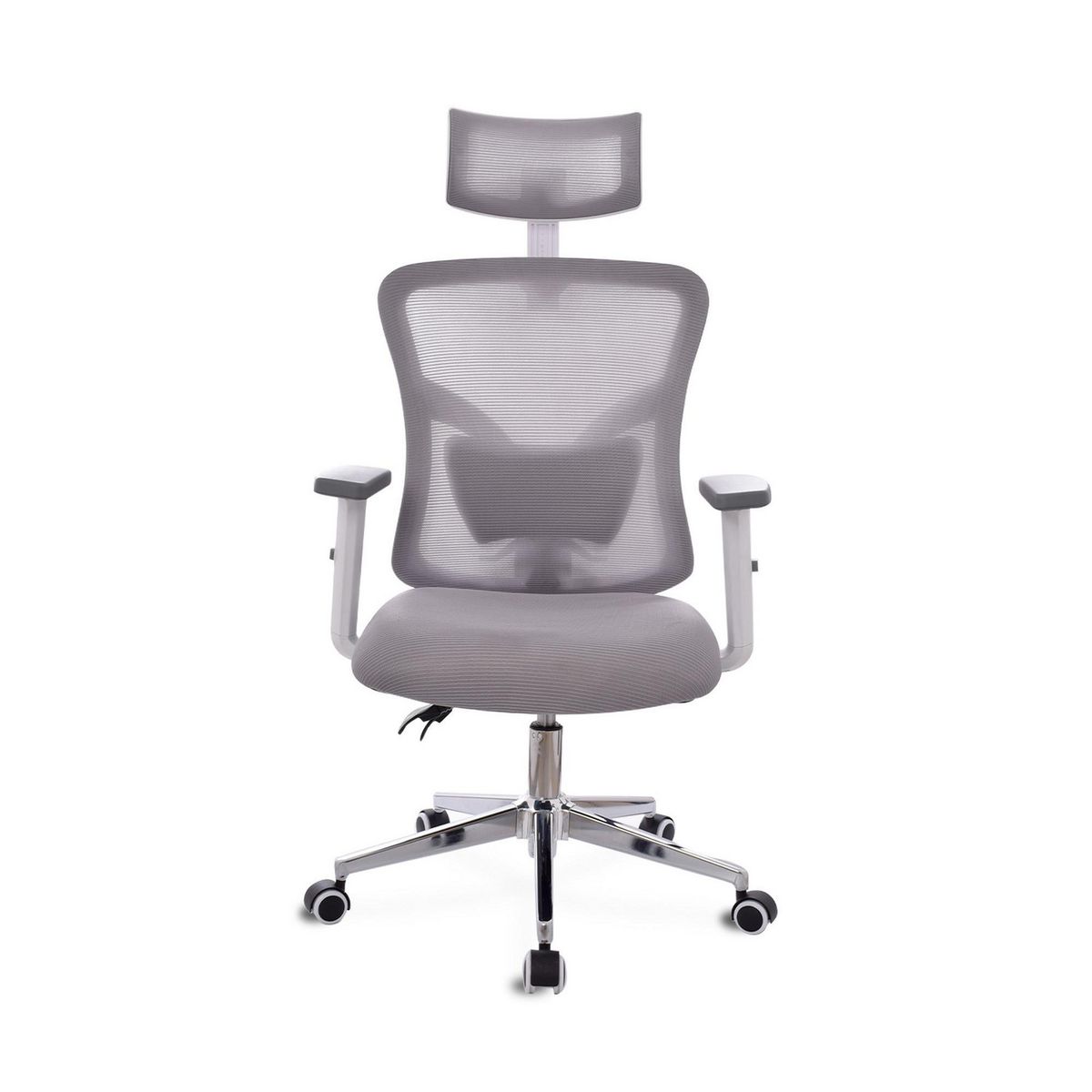 BONNO - Silla de Escritorio Fone Ultra con Cabecero Gris Bonno