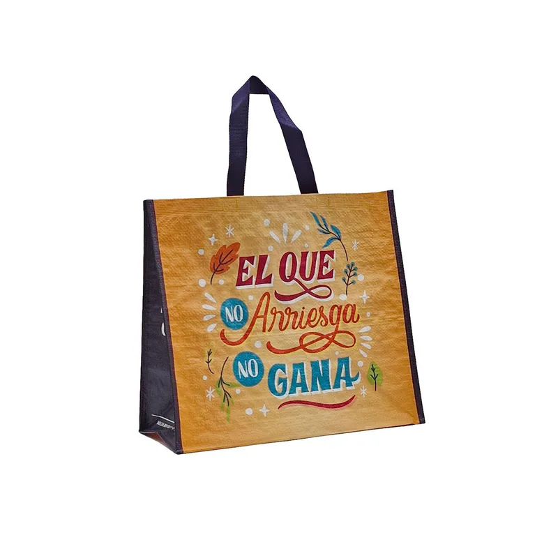 UNIBAG - Bolsa Laminada Frases