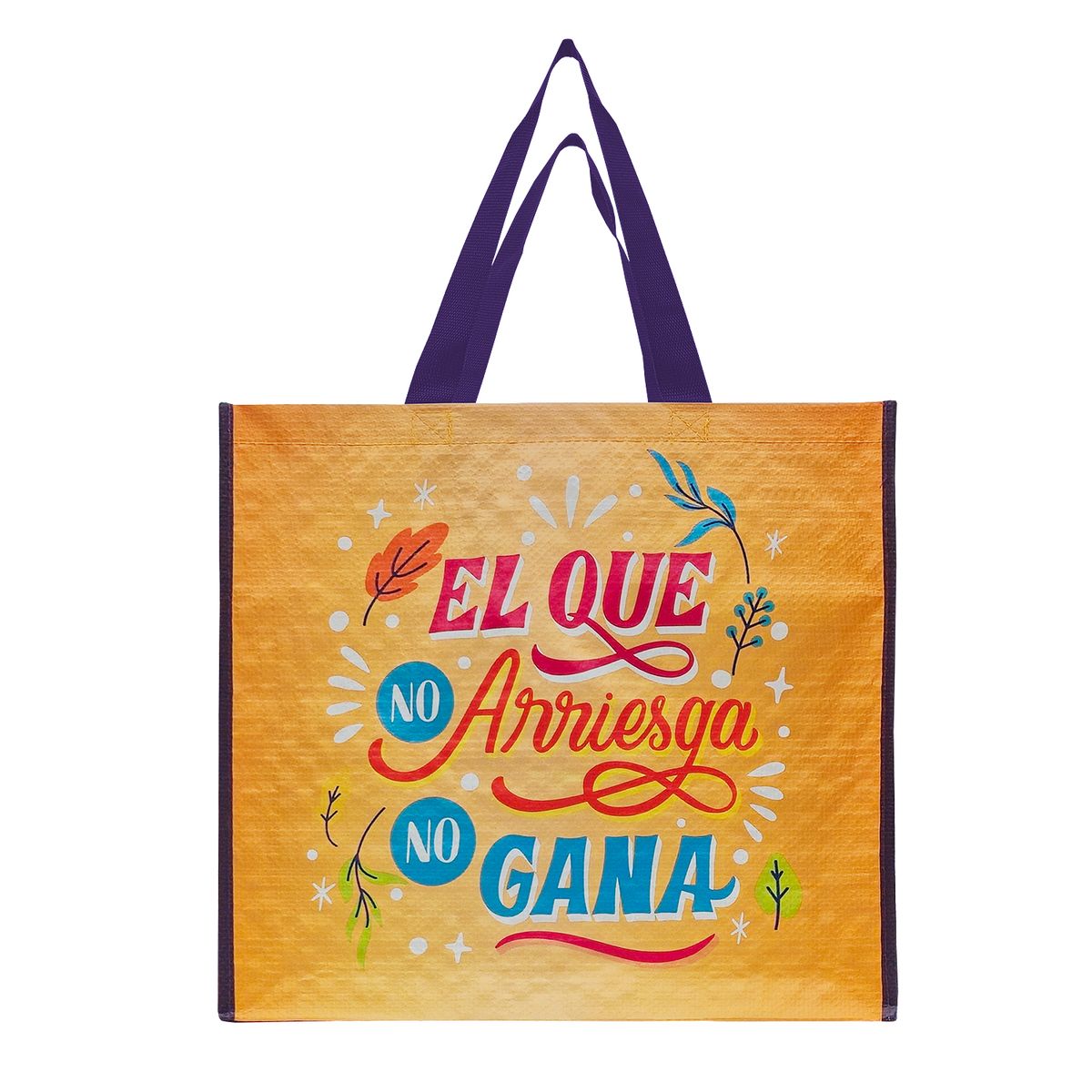 UNIBAG - Bolsa Reutilizable Laminada Frases