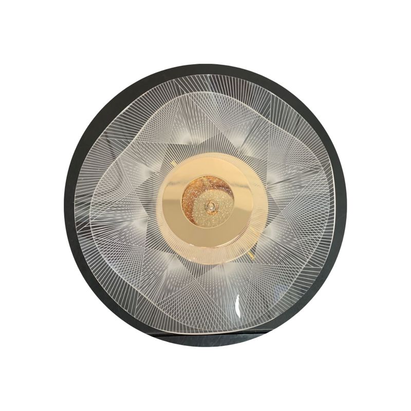 GZ LIGHTING - Lámpara de Techo Circular LED Tricolor 12W