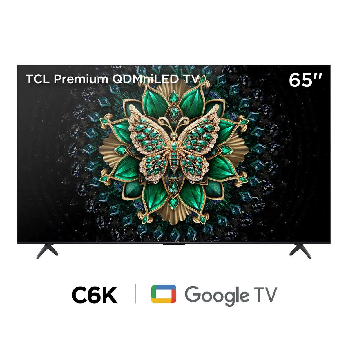 TCL - Televisor Smart TV TCL 65" 4K QLED Google TV 65C6K