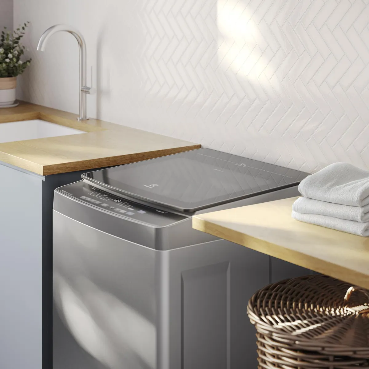 ELECTROLUX - Lavadora Inverter 13kg Gris EWIJ13F2XSYG