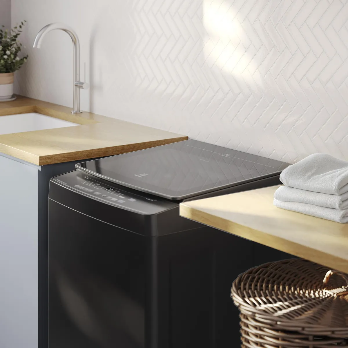 ELECTROLUX - Lavadora Inverter 13kg Negro EWIJ13F2XSYB