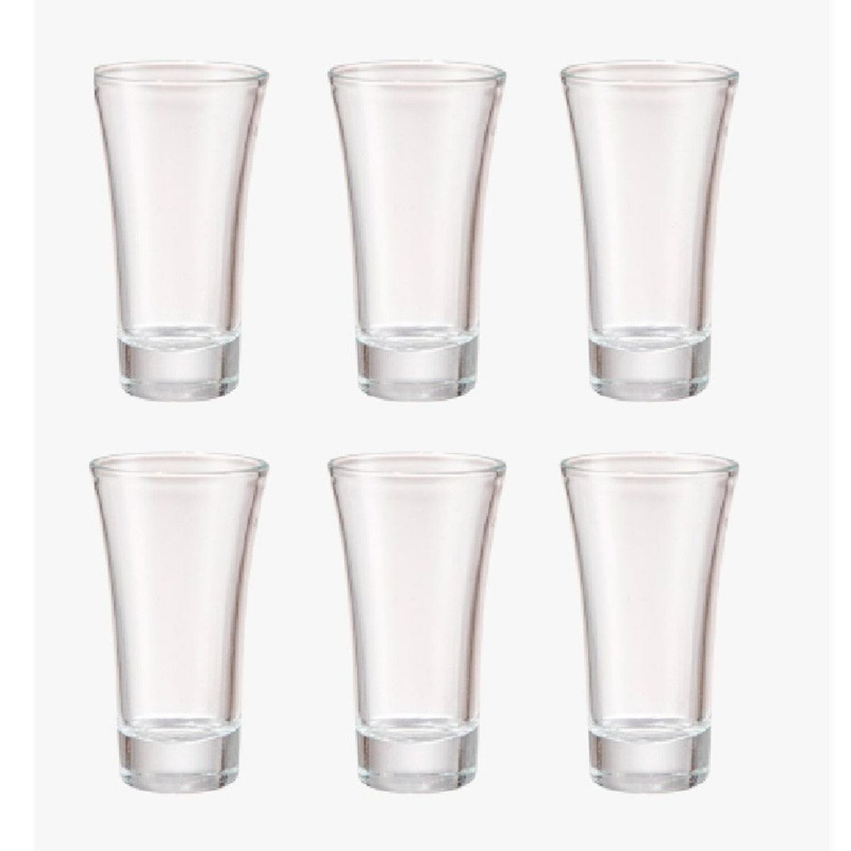 FTA - Set 6 Vasos de Shot Campeche 60.5ml