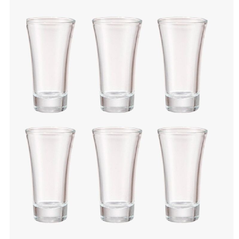 FTA - Set 6 Vasos de Shot Campeche 60.5ml