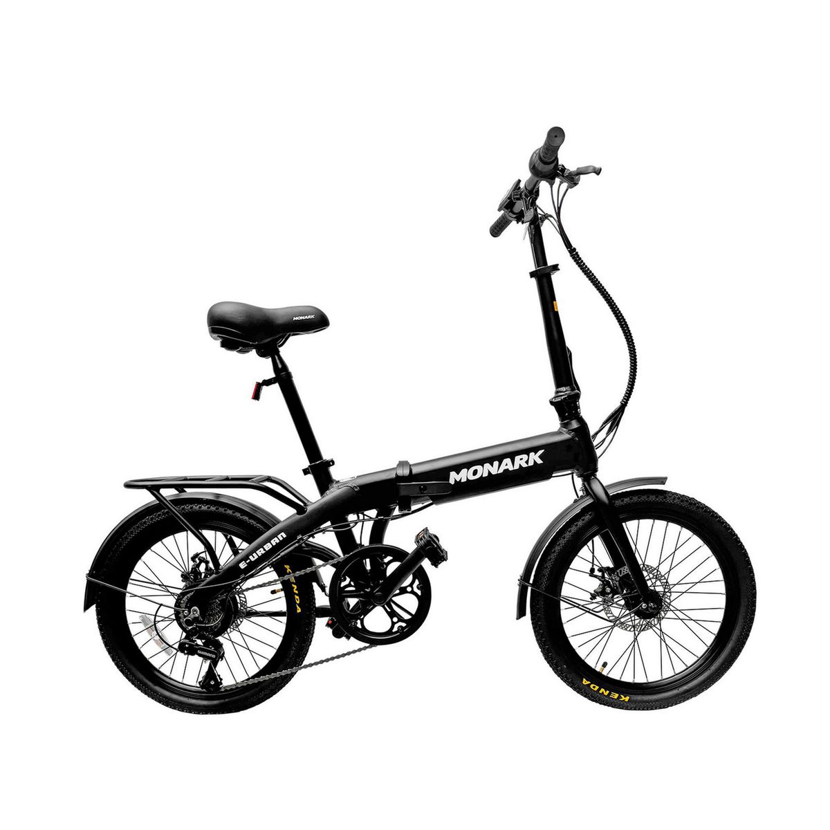 MONARK - Bicicleta Eléctrica Monark E-Urban Aro 20" Negro Mate