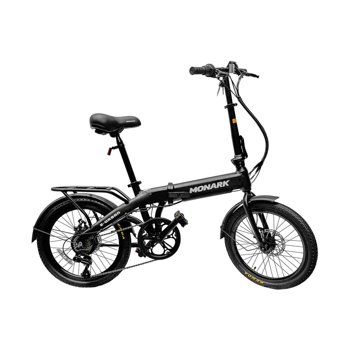 MONARK - Bicicleta Eléctrica Monark E-Urban Aro 20" Negro Mate