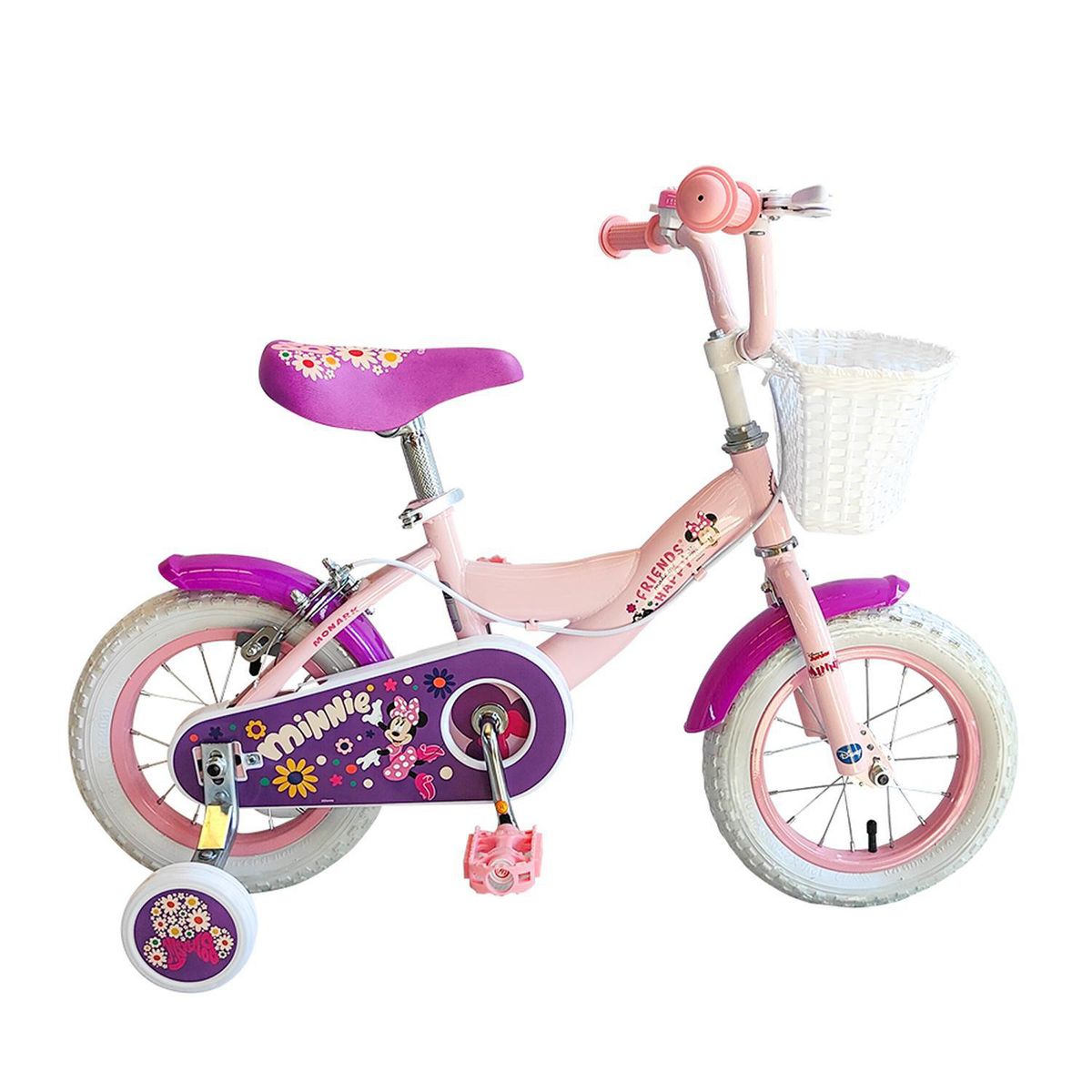 MONARK - Bicicleta Monark Minnie Happy Aro 12" Rosado