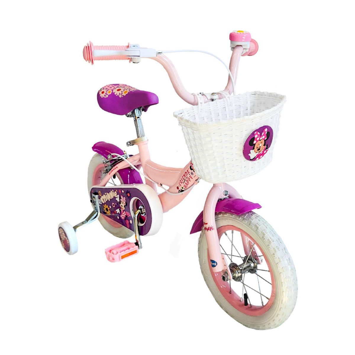 MONARK - Bicicleta Monark Minnie Happy Aro 12" Rosado