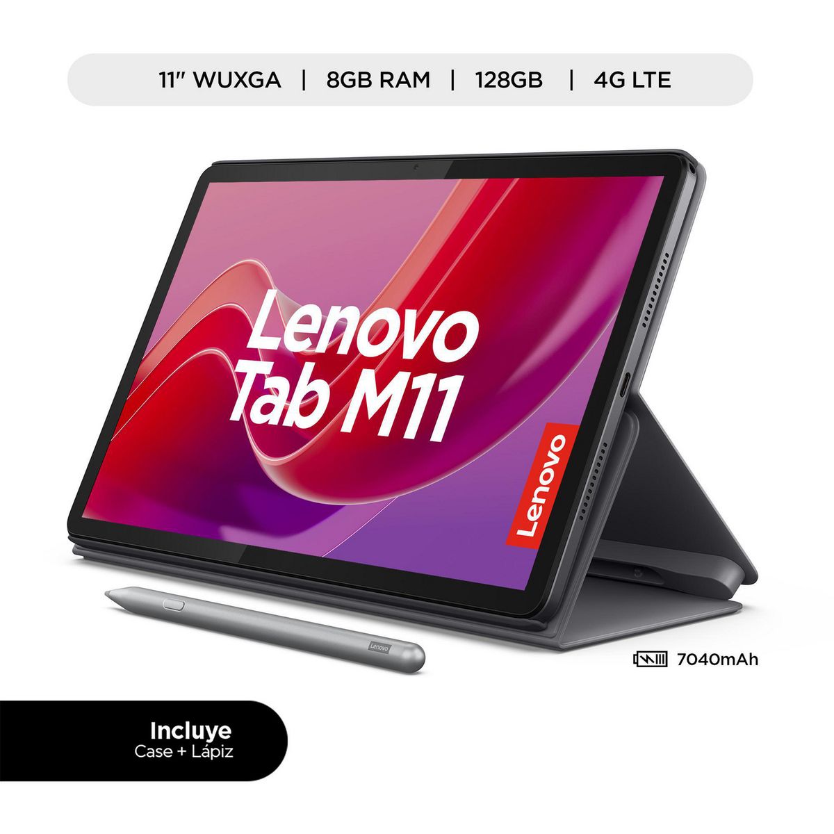 LENOVO - Lenovo Tab M11 LTE MediaTek Helio G88 8GB 128GB