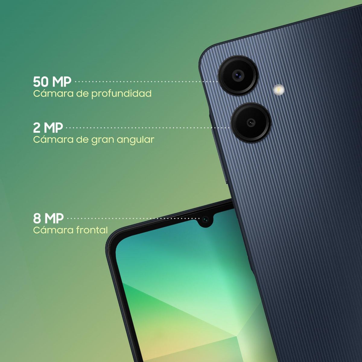 SAMSUNG - Galaxy A06 4G 128Gb Negro