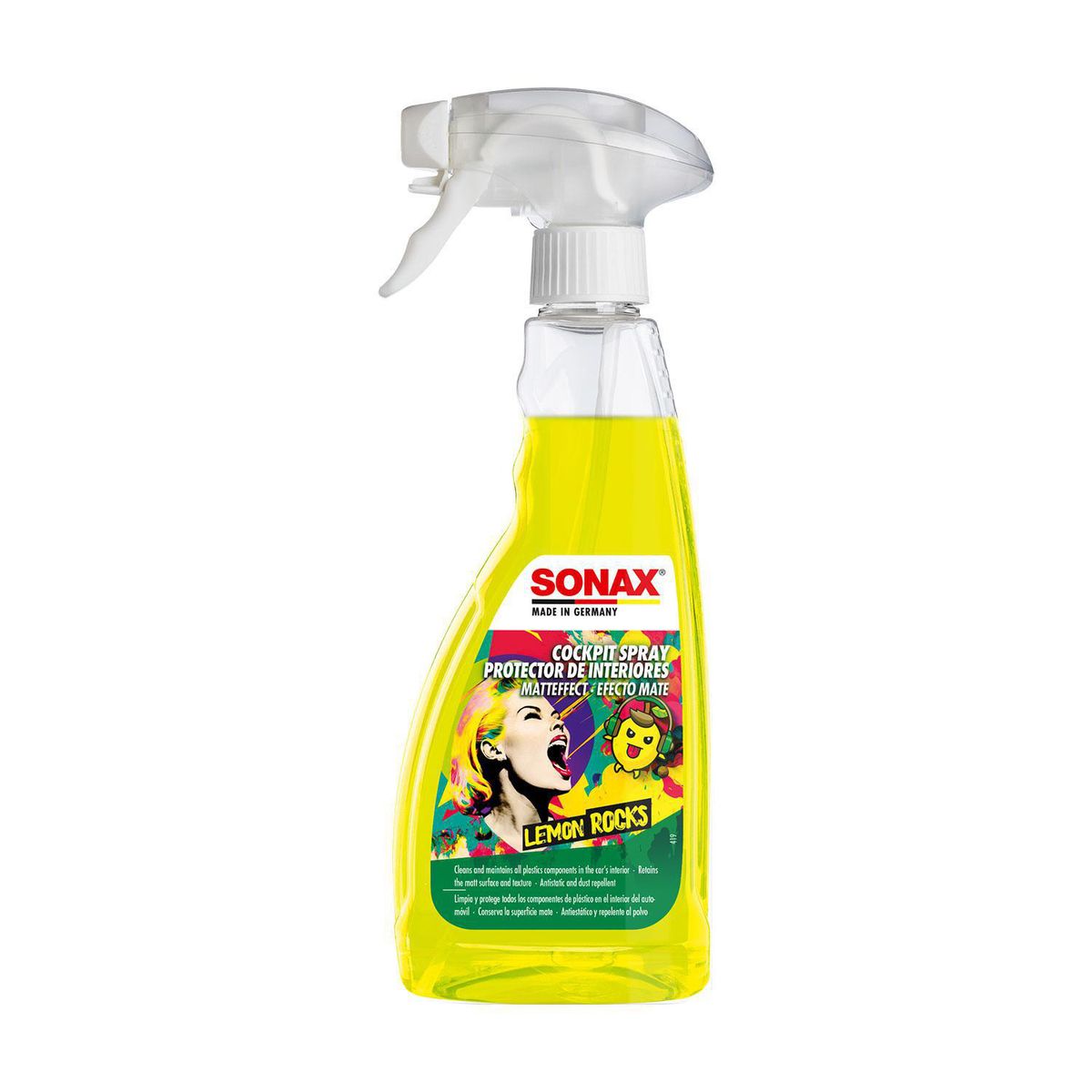 SONAX - Protector Interiores Sonax Mate Lemon Rocks 500 ml