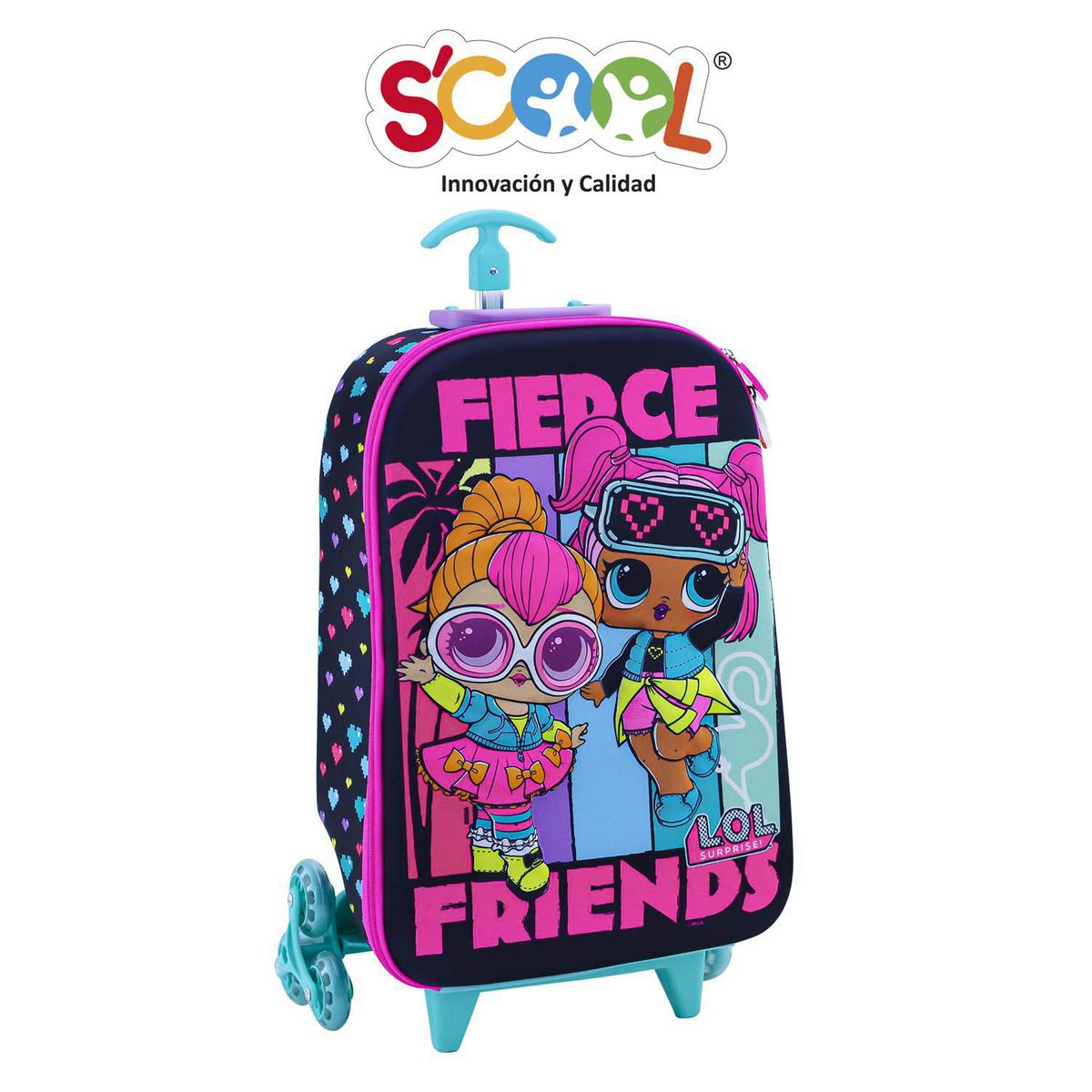 SCOOL - Set Maleta Full Ranger Fierce Friends