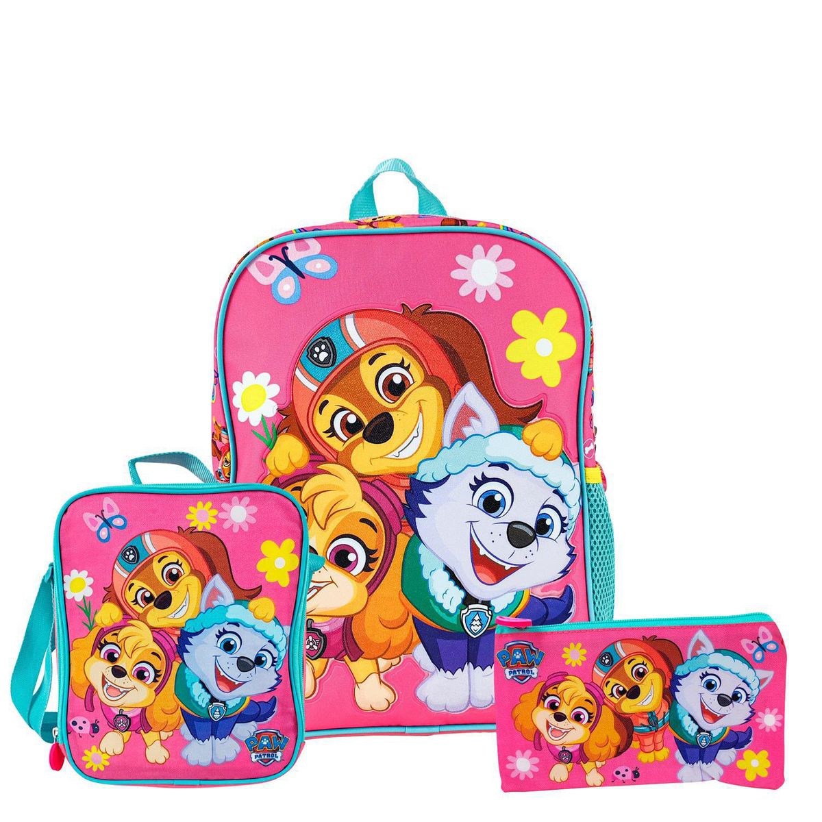SCOOL - Set Mochila Paw Patrol Rosado