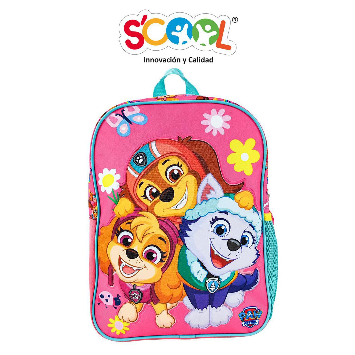 SCOOL - Set Mochila Paw Patrol Rosado
