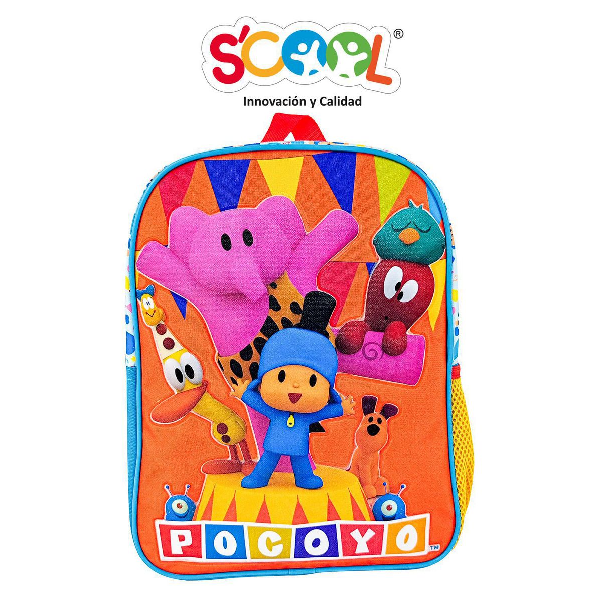 SCOOL - Set Mochila Pocoyo Naranja