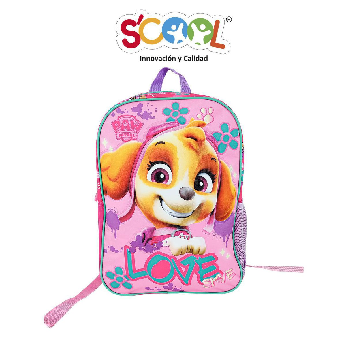 SCOOL - Set Mochila Paw Patrol Rosado