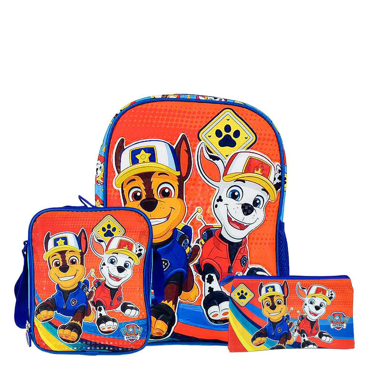 SCOOL - Set Mochila Paw Patrol Naranja