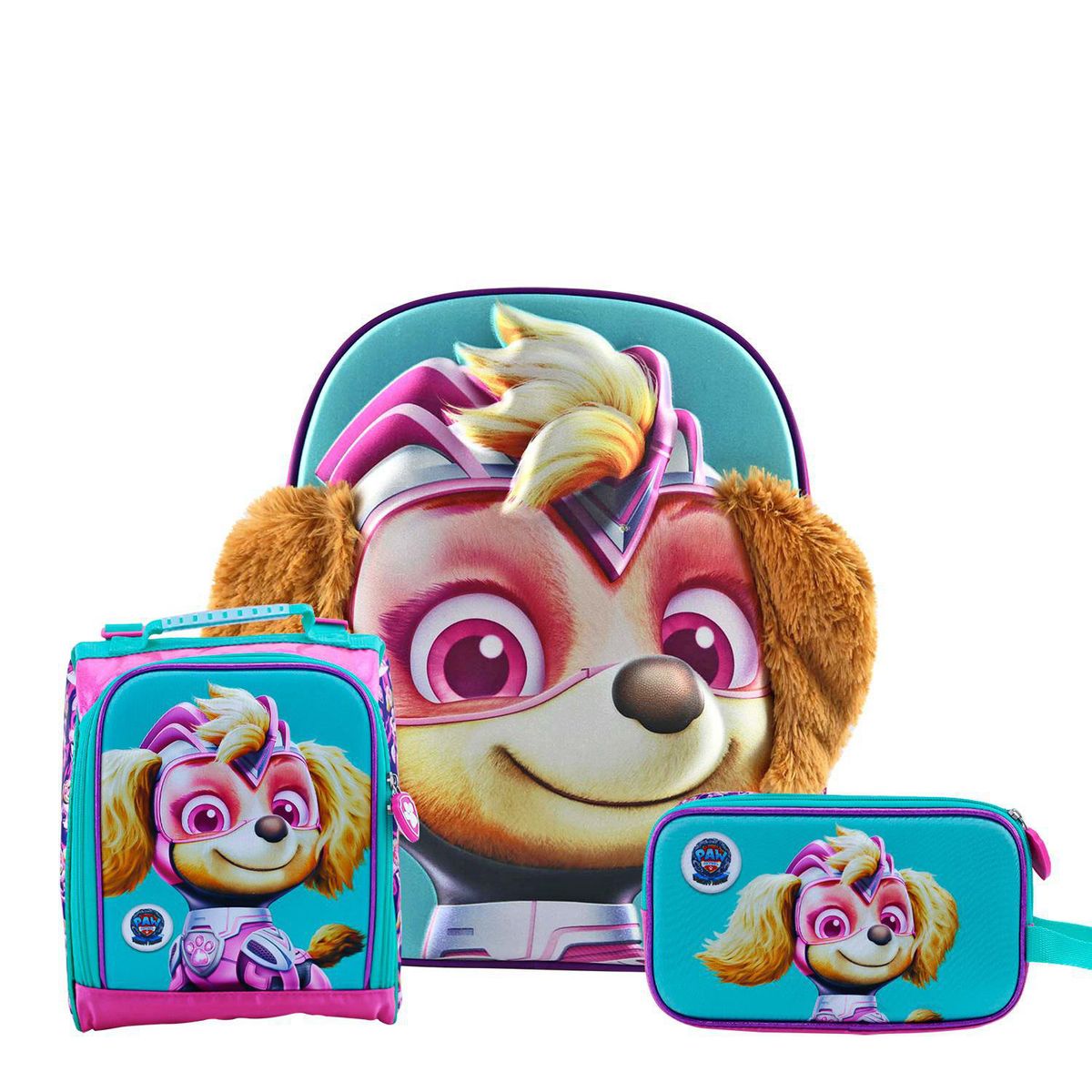 SCOOL - Set Mochila con Luces y Sonido Paw Patrol Skye