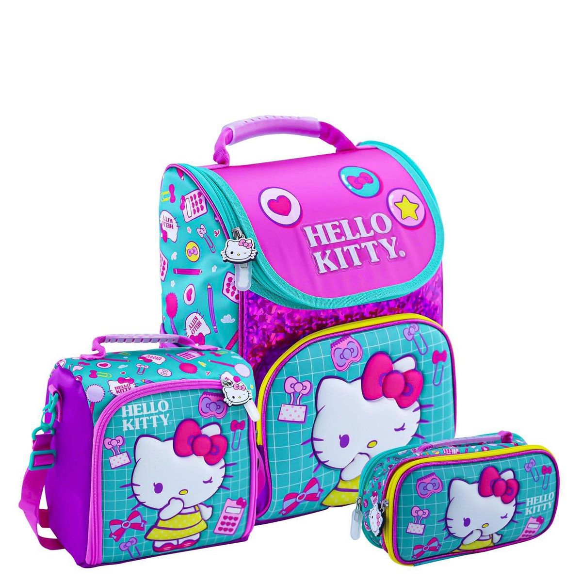 SCOOL - Set Mochila Hello Kitty Multicolor