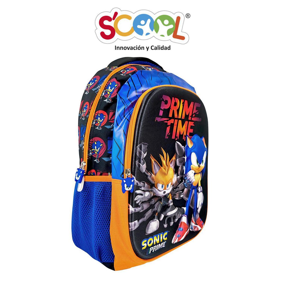 SCOOL - Set Mochila Sonic Azul