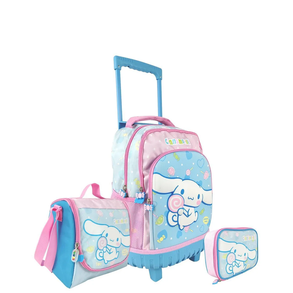SCOOL - Set Mochila con Ruedas Cinnamoroll