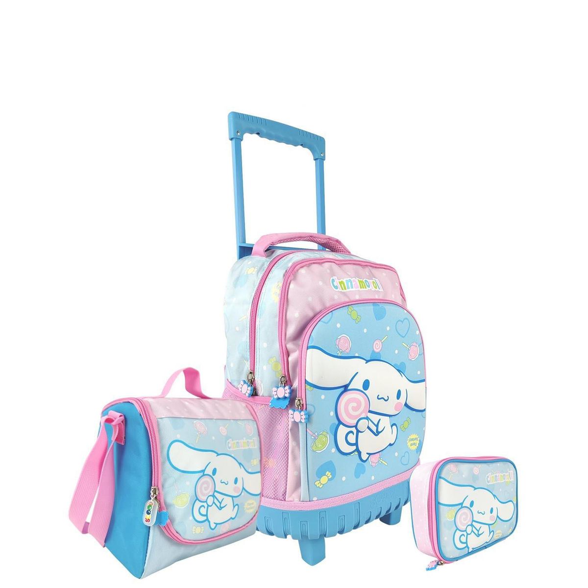 SCOOL - Set Mochila con Ruedas Cinnamoroll
