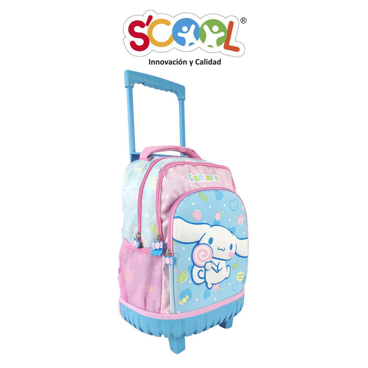 SCOOL - Set Mochila con Ruedas Cinnamoroll