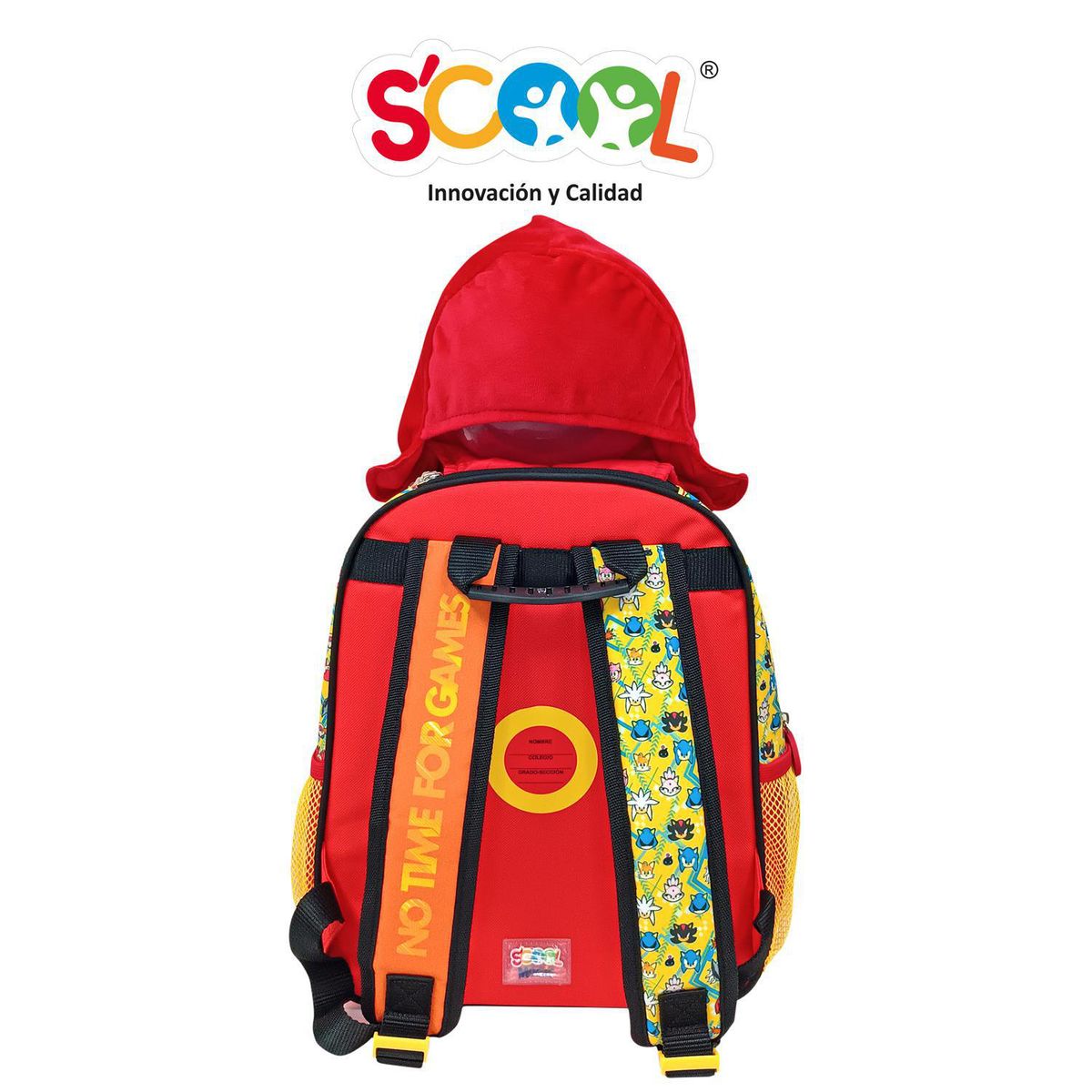 SCOOL - Mochila con Capucha Knuckles