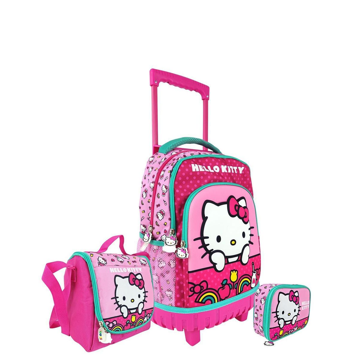 SCOOL - Set Mochila con Ruedas Plus Hello Kitty