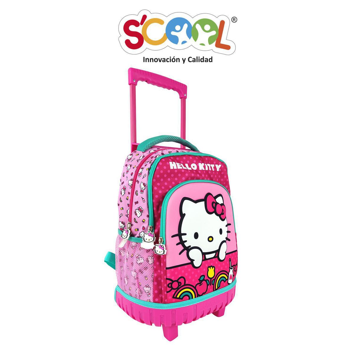SCOOL - Set Mochila con Ruedas Plus Hello Kitty