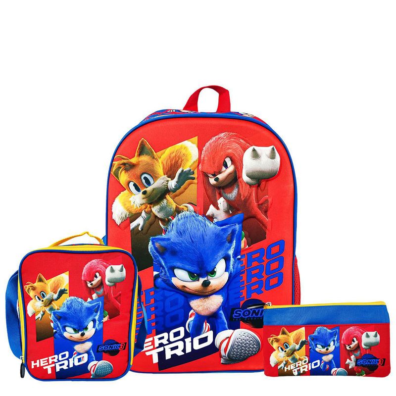 SCOOL - Set Mochila Sonic Rosado